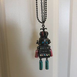 Unique robot necklace